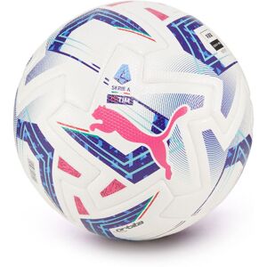 Puma - Balón Oficial Serie A 2023-2024, Unisex, White-Blue Glimmer-Sunset Glow, 5