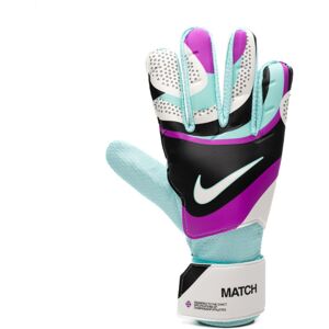 Nike - Guantes de portero Match, Unisex, Black-Hyper turquoise-Rush fuchsia, 9