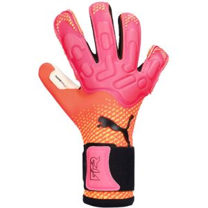 Puma - Guantes de portero Future Pro Hybrid, Unisex, Sunset Glow-Sun Stream-Puma Black, 9