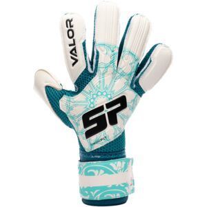 SP Fútbol - Guantes de portero Valor Competition Protect Niño, Unisex, White-Mint, 6