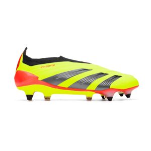 Adidas - Bota de fútbol Predator Elite LL SG, Unisex, Solar yellow-Black-Solar red, 9,5 UK