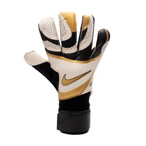 Nike - Guantes de portero Vapor Grip3 Rs Profesional, Unisex, Black-White-Metallic gold coin, 9,5