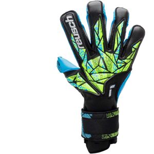 Reusch - Guantes de portero Attrakt Aqua Evolution, Unisex, Black-Green, 10