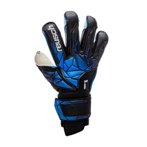 Reusch - Guantes de portero Attrakt Re:Grip, Unisex, Black-Electric blue, 10