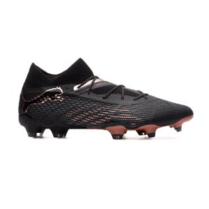 Puma - Bota de fútbol Future 7 Ultimate FG/AG, Unisex, Black-Copper Rose, 10.5 UK