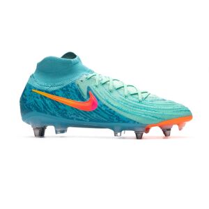 Nike - Bota de fútbol Phantom Luna II Elite Lv8 SG-PRO, Unisex, Green Glow-Black, 9 USA