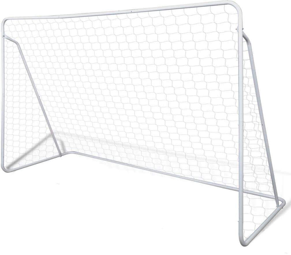 vidaXL Portería de fútbol acero de alta calidad 240x90 x150 cm