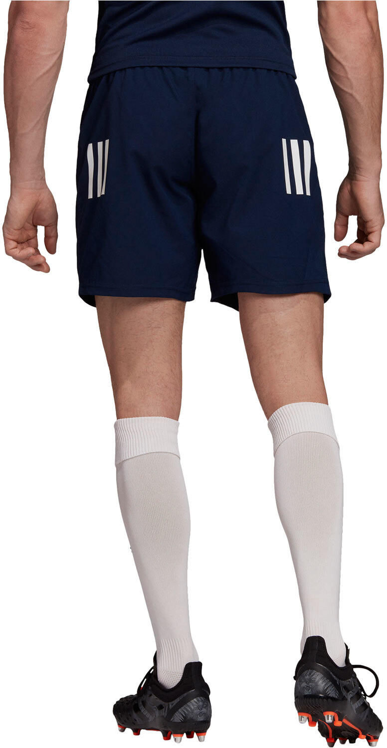 Adidas 3 bandas pantalones de rugby Marino