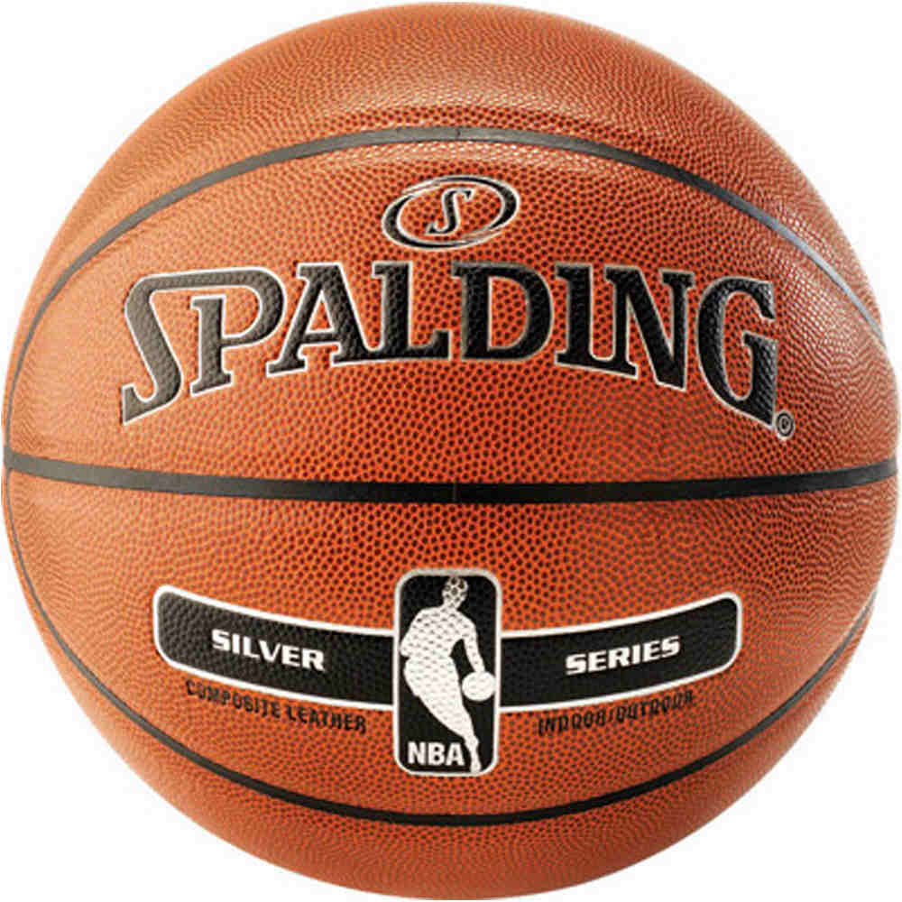 Spalding Balón baloncesto nba silver in/out sz.5 (76-375z)