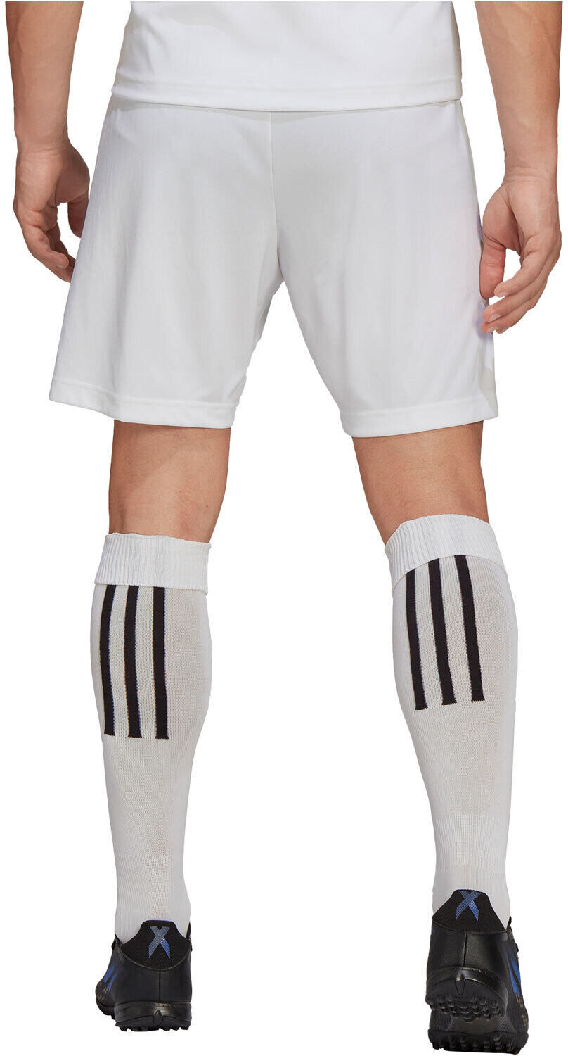 Adidas entrada 22 pantalones cortos futbol Blanco (M)