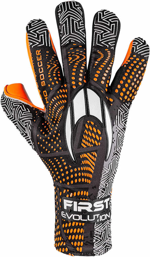 Ho Soccer first evolution roll/negative guantes portero infantil Naranja (4,5)