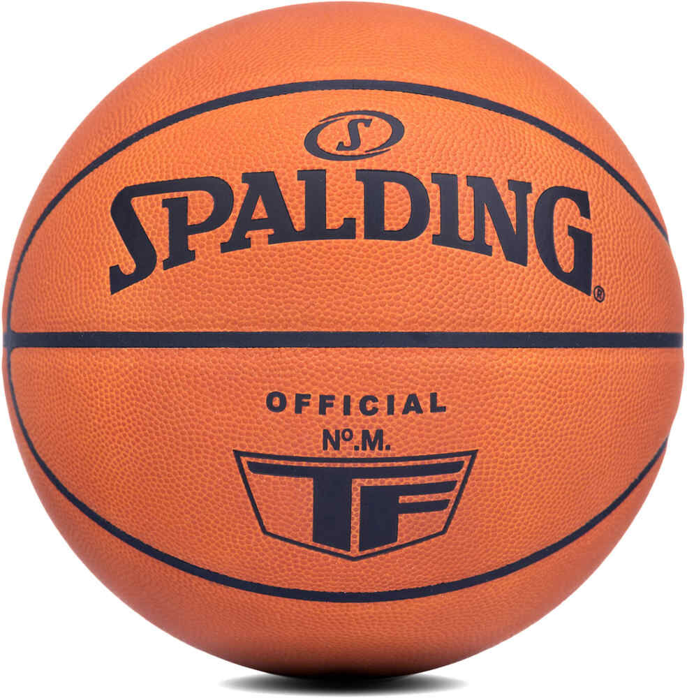 Spalding tf model m leather 7 balón baloncesto Naranja (UNICA)