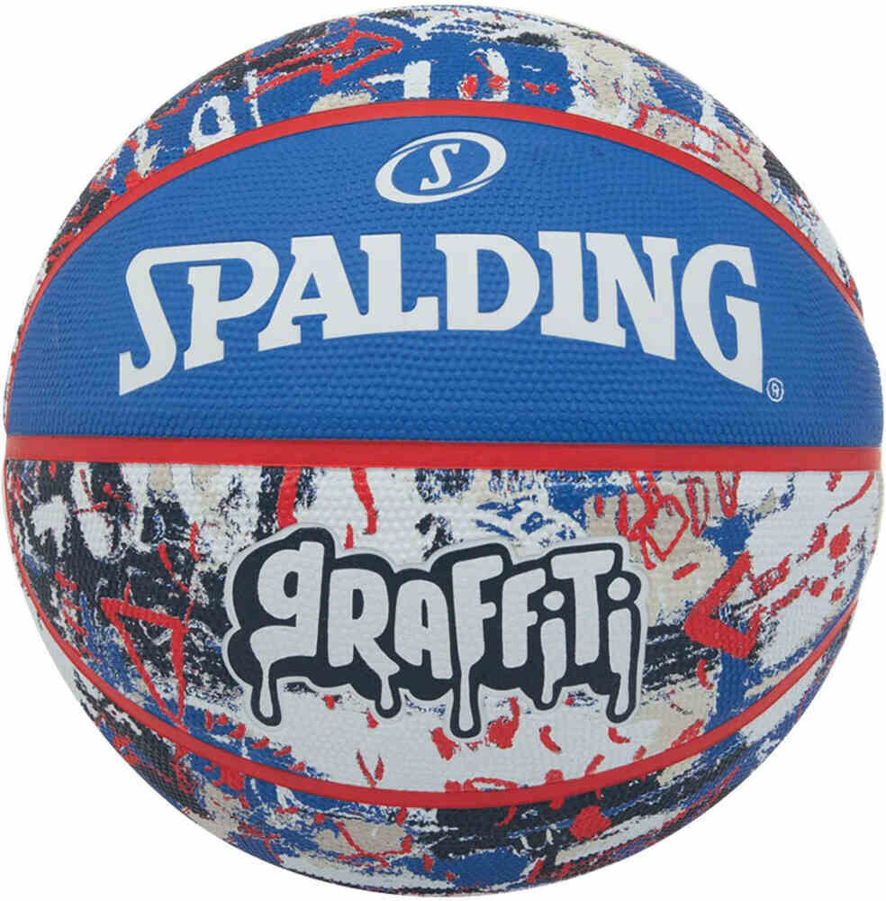 Spalding graffiti sz7 rubber basketball balón baloncesto Azul (UNICA)