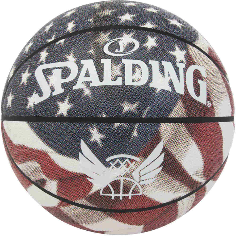 Spalding trend stars stripes sz7 rubber basketbal balón baloncesto  (UNICA)