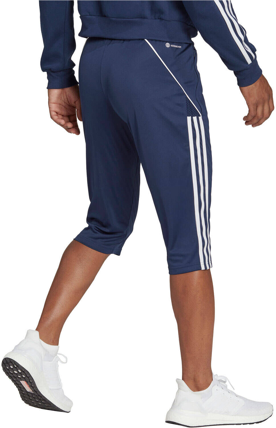 Adidas tiro 23 league 3/4 pantalón futbol calentador Marino (S)