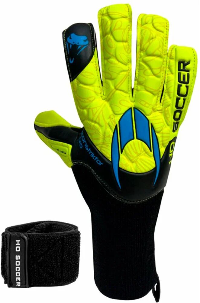 Ho Soccer konstriktor pro negative hazard guantes portero Azul (9,5)