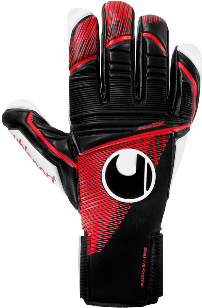 Uhlsport powerline absolutgrip hn guantes portero Negro (8)