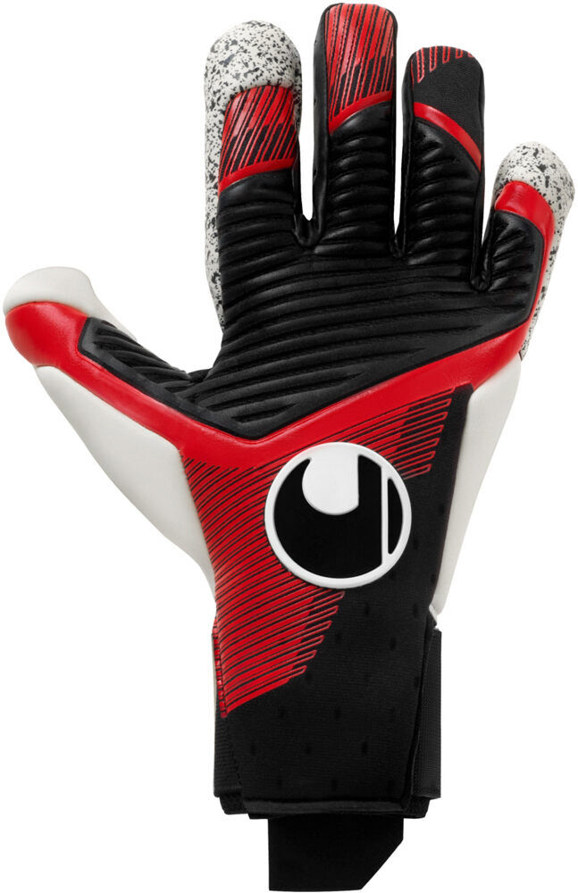 Uhlsport powerline supergrip flex guantes portero Negro (9,5)