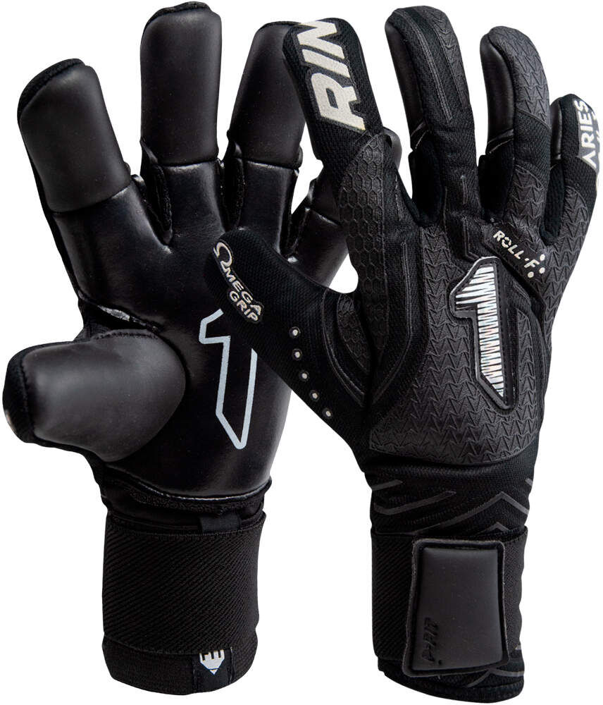 Rinat aries nemesis semi guantes portero Negro (9)