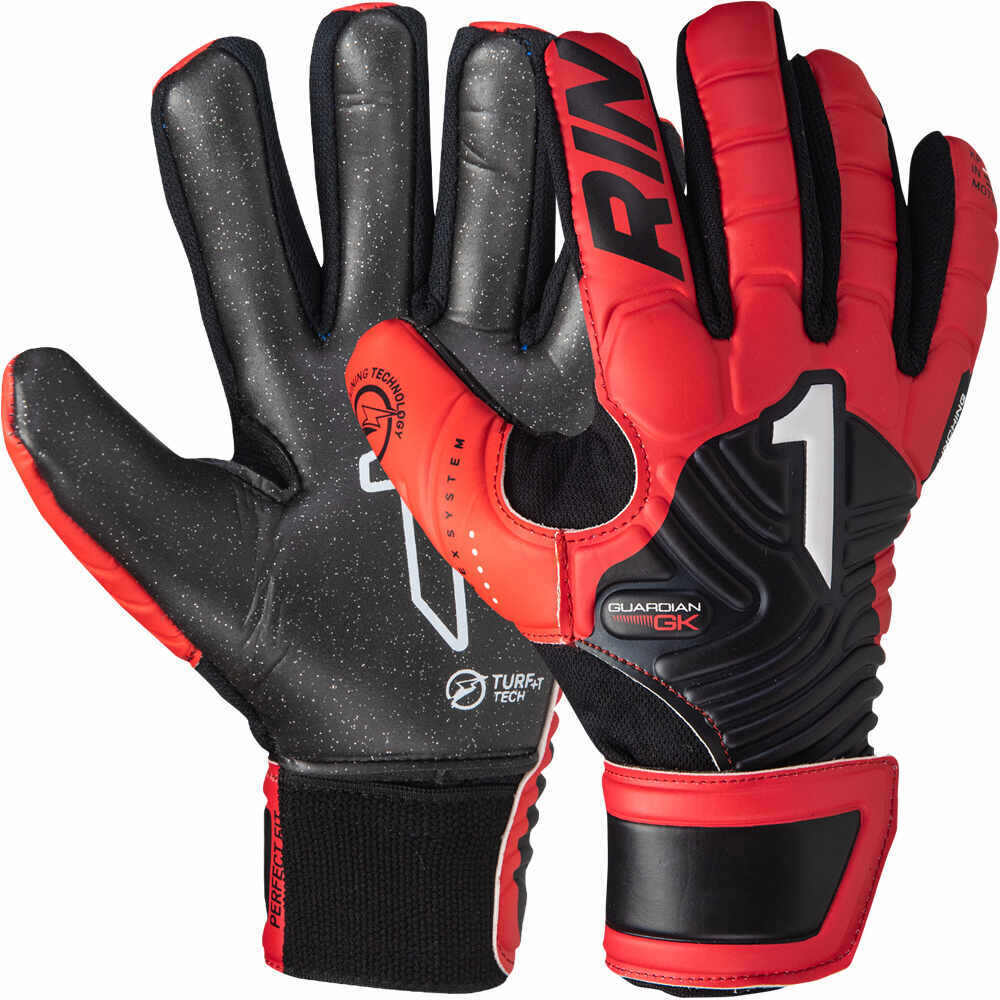 Rinat guardian gk guantes portero infantil Rojo (6)