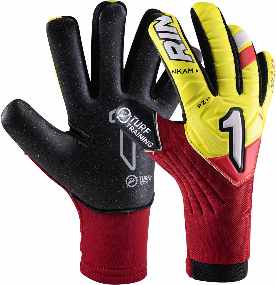 Rinat nkam training turf guantes portero infantil Rojo (5)