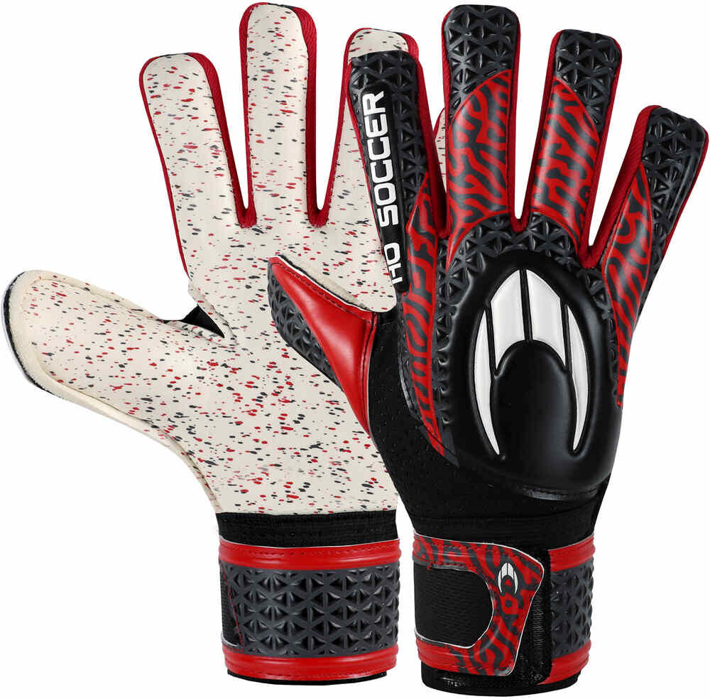 Ho Soccer initial arena ng guantes portero infantil Rojo (7,5)