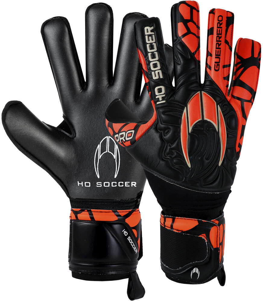 Ho Soccer guerrero pro ng axial guantes portero Naranja (9)