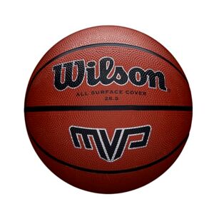 Wilson Unisex- Adult MVP Basketball., orange, 6