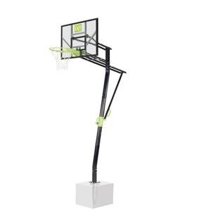 EXIT TOYS EXIT Panier de basket-ball enfant Galaxy fixation sol cercle dunk vert/noir