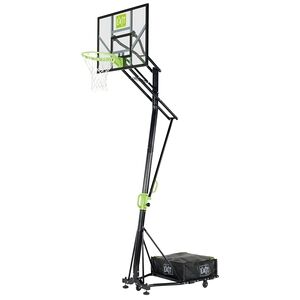 EXIT TOYS EXIT Panier de basket-ball enfant Galaxy mobile, roulettes vert/noir