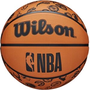 XTREM Toys and Sports Wilson NBA Basket ball All Team Orange / Black , taille