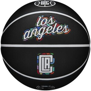 Ballon de basket-ball Wilson NBA Team City Collector Los Angeles Clippers, unisexe, noir