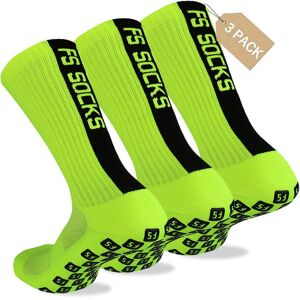 3 paires de chaussettes de Football de Sport antidérapantes, chaussettes antidérapantes pour Football, basket-ball