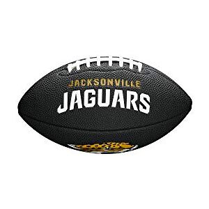 Wilson Ballon de Football américain, Mini NFL Team Soft Touch, Jacksonville Jaguars, Pour les joueurs amateurs, WTF1533BLXBJX, Mixte Adulte, Noir, Taille Unique - Publicité