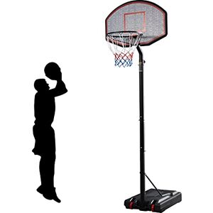 VEVOR Panier de Basket Extérieur Intérieur Portable Réglable en