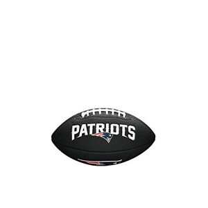 Wilson Ballon de Football américain, Mini NFL Team Soft Touch, New England Patriots, Pour les joueurs amateurs WTF1533BLXBNE, Mixte Adulte, Noir, Taille Unique - Publicité
