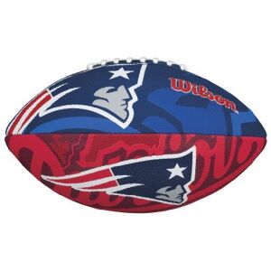 Wilson American Football, Ballon de Football Américain NFL JR Team, New England Patriots, Pour Enfant, Bleu/Rouge, Matériau: Composite, WTF1534XBNE - Publicité