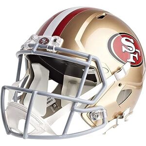 Riddell NFL San Francisco 49ers Full Size Replica Casque de Vitesse, Medium, Doré - Publicité