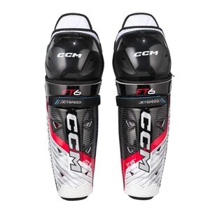 CCM Jetspeed FT6 Protège-tibias de hockey sur glace Junior (Taille : 13") - Publicité