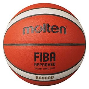 Molten Ballon de basket BG3800, intérieur, approuvé par la FIBA, cuir composite, taille 7, convient aux garçons 14 ans et adultes - Publicité