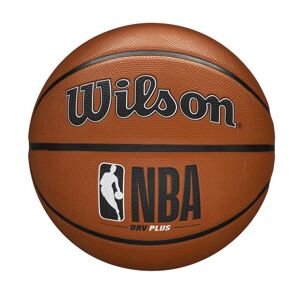 Wilson Ballon de Basket, NBA DRV PLUS, Pour Terrains extérieurs, caoutchouc, Taille : 7, Marron - Publicité