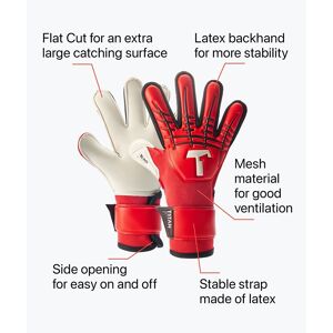 Red Beast 3.0 Junior Goalkeeper Gloves Rouge 5 Rouge 5 unisex