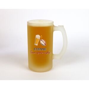 Cadeaux.com Chope de bière personnalisée - Apéro Rugby