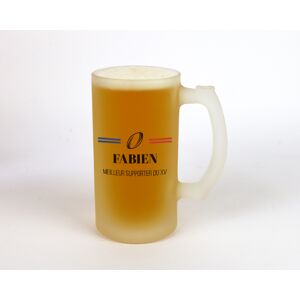 Cadeaux.com Chope de bière personnalisée - Supporter Rugby