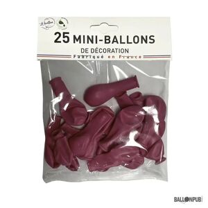 ballon pub MINI BALLONS OPAQUE ROSE (lots de 25)