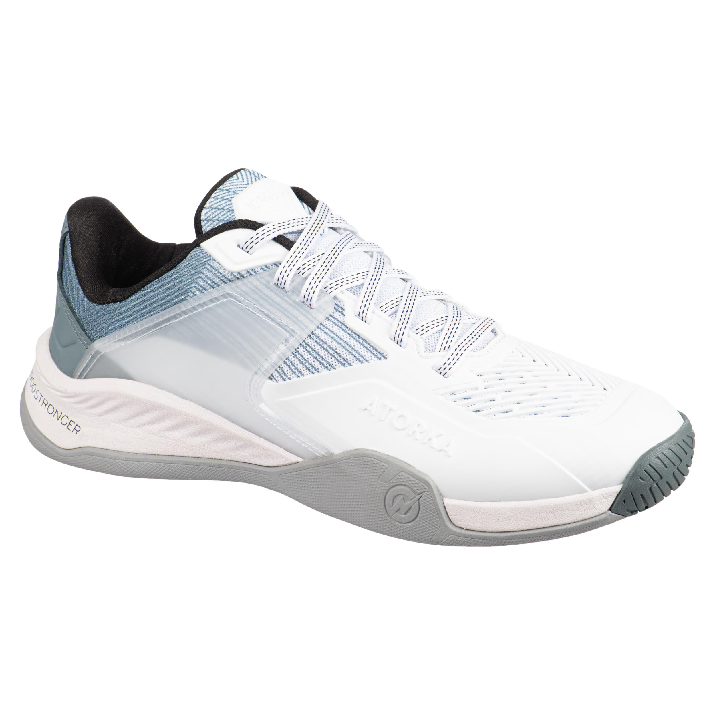 ATORKA Chaussures de handball femme STRONGER H900 blanc gris - ATORKA - 40