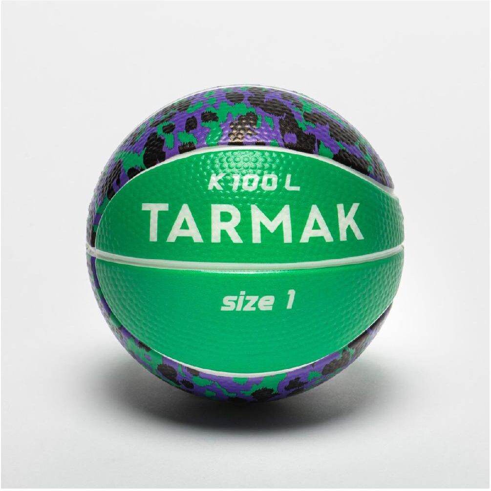 Tarmak Kids Basketball - Numéro 1 - Vert / Noir - Éponge K100