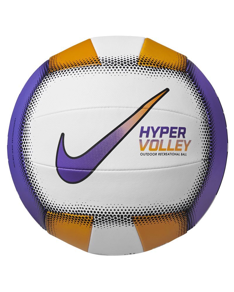 Ballon De Volley Nike Hypervolley 18P Taille : 5 Couleur : Purwhibla Jaune & Violet 5 unisex