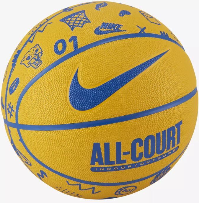 Ballon De Basketball Nike Everyday All Court Graphic Taille : 7 Couleur : Yellow Ochre/Game Royal/Yellow Ochre/Game Royal Jaune & Bleu 7 unisex