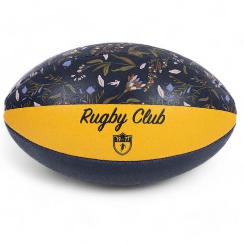 Ruckfield - Ballon de rugby Ruckfield Rugby d'Automne bleu marine -